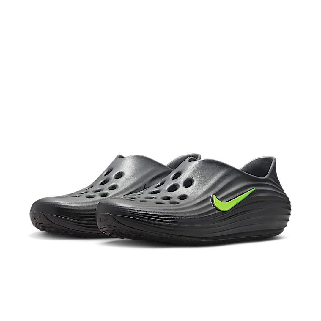 Overkicks - Nike ReactX Rejuven8 Black Cool Grey Volt (HV5060-003) - vista trasera