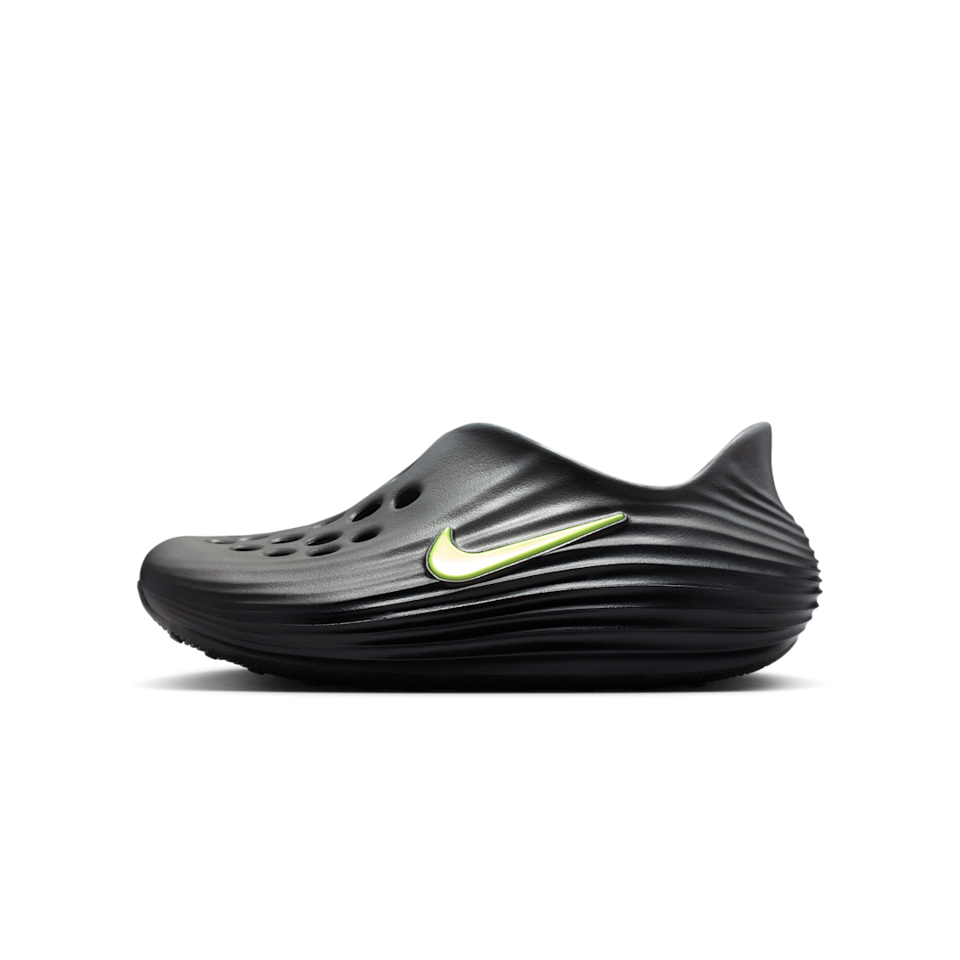 Overkicks - Nike ReactX Rejuven8 Black Cool Grey Volt (GS) (IF1746-003) - vista lateral