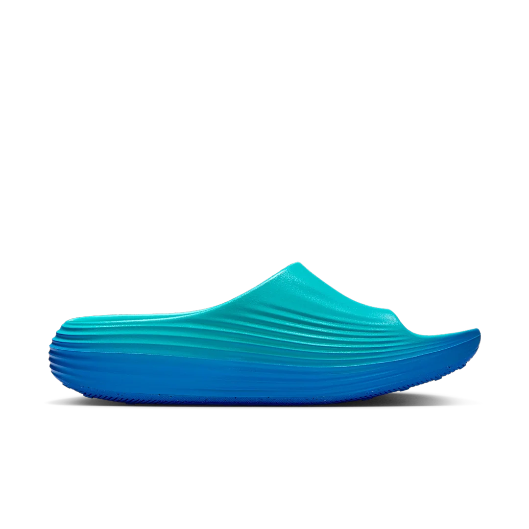 Overkicks - Nike ReactX Rejuven8 Slide Dusty Cactus Game Royal (HV4479-300) - par completo