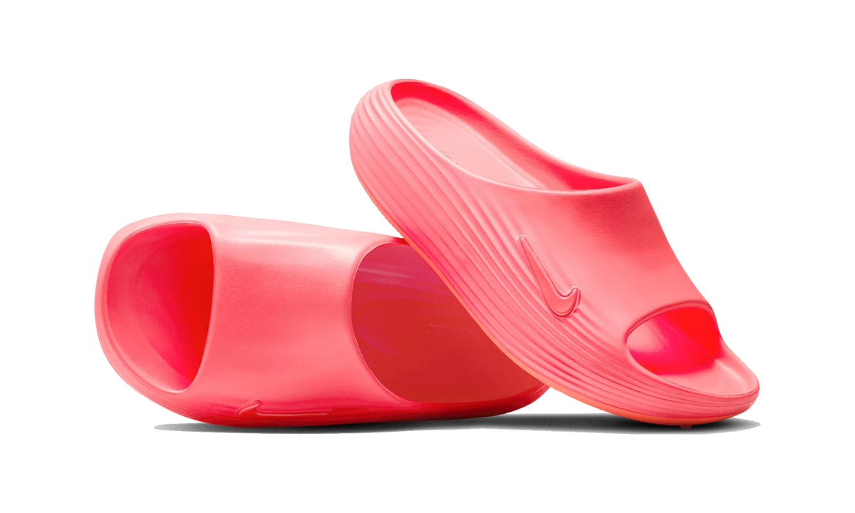Overkicks - Nike ReactX Rejuven8 Slide Hot Lava (Womens) (HV4484-801) - vista lateral