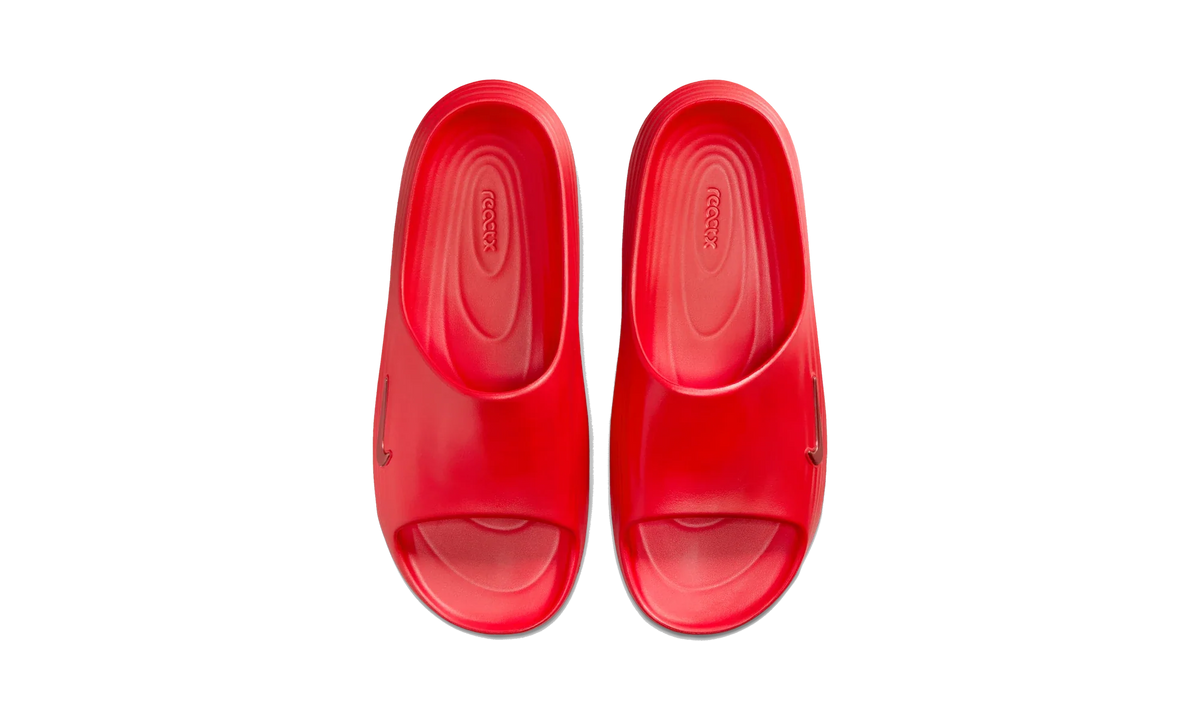 Overkicks - Nike ReactX Rejuven8 Slide Light Crimson (HV4479-601) - vista trasera