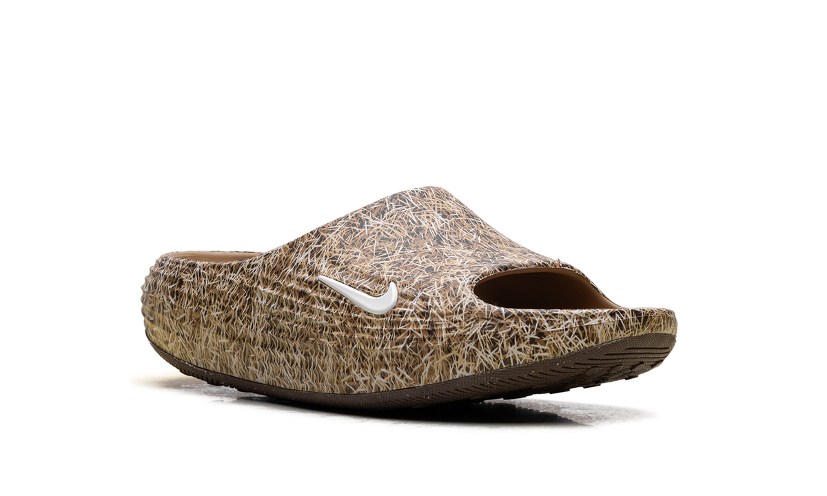 Overkicks - Nike ReactX Rejuven8 Slide .SWOOSH Touch Grass Wheat (IR0860-700) - detalle lateral interior