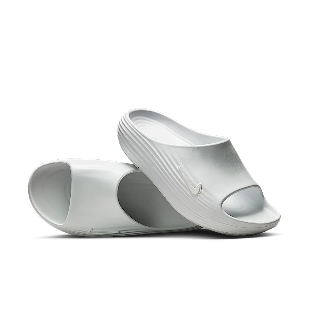 Overkicks - Nike ReactX Rejuven8 Slide Summit White (HV4479-100) - vista lateral