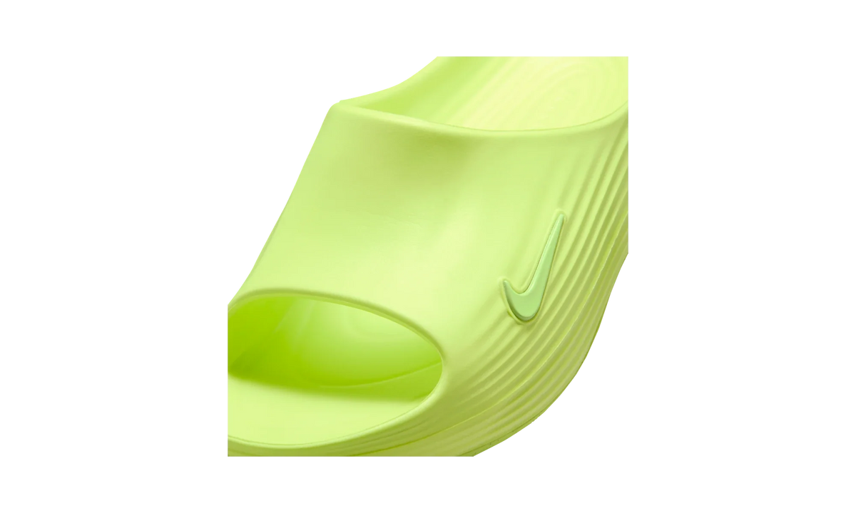 Overkicks - Nike ReactX Rejuven8 Slide Volt Ice (HV4479-701) - detalle talon