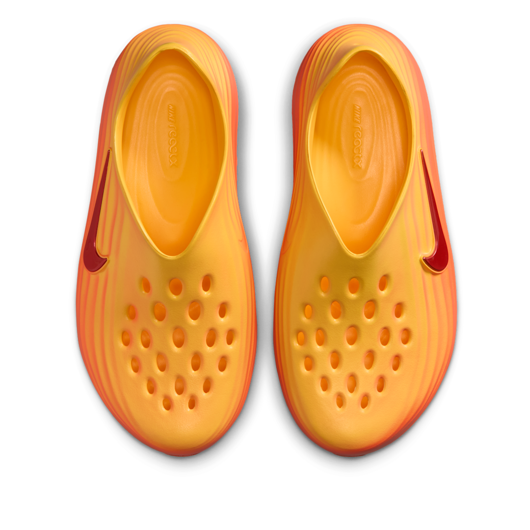 Overkicks - Nike ReactX Rejuven8 Topaz Gold Turf Orange Crimson (HV5060-700) - par completo