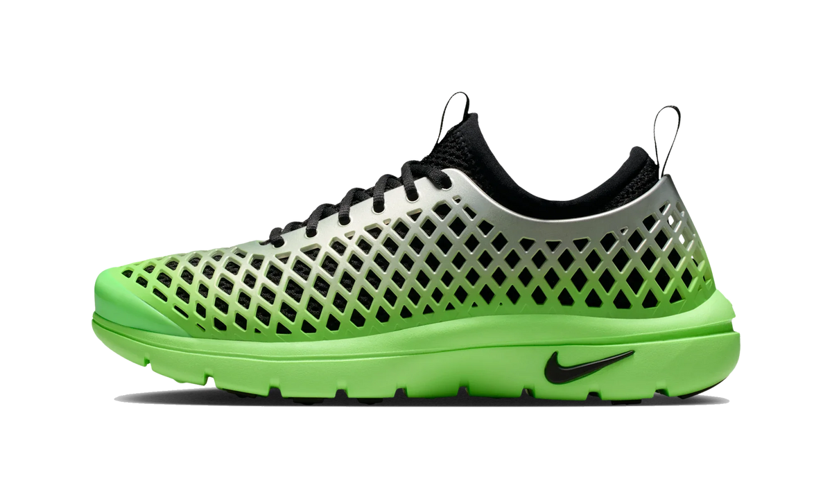 Overkicks - Nike Rejuven8 Run OG Metallic Silver Voltage Green (Womens) (IF5958-003) - vista lateral