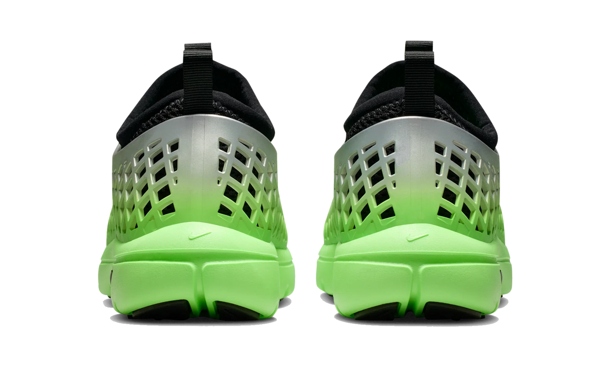 Overkicks - Nike Rejuven8 Run OG Metallic Silver Voltage Green (Womens) (IF5958-003) - detalle talon