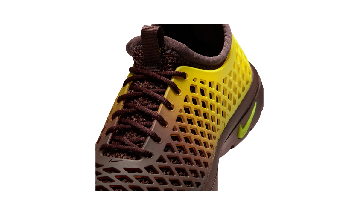 Overkicks - Nike Rejuven8 Run OG SE Dark Field Brown Bright Cactus (Womens) (IO9932-200) - detalle lateral interior