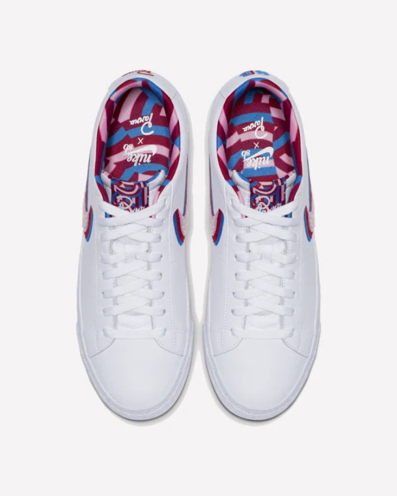 Overkicks - Nike SB Blazer Low Parra (CN4507-100) - par completo