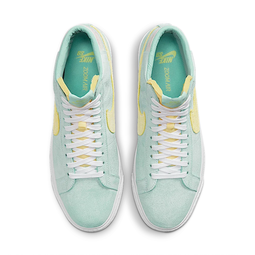 Overkicks - Nike SB Blazer Mid Faded Light Dew (DA1839-300) - par completo