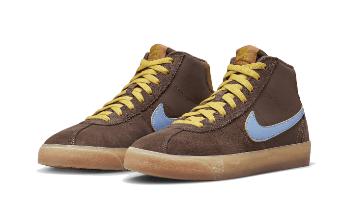 Overkicks - Nike SB Bruin High Why So Sad? (Womens) (DX4325-200) - vista trasera