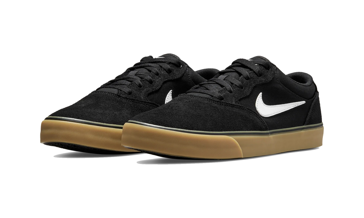 Overkicks - Nike SB Chron 2 Black Gum (DM3493-002) - detalle talon