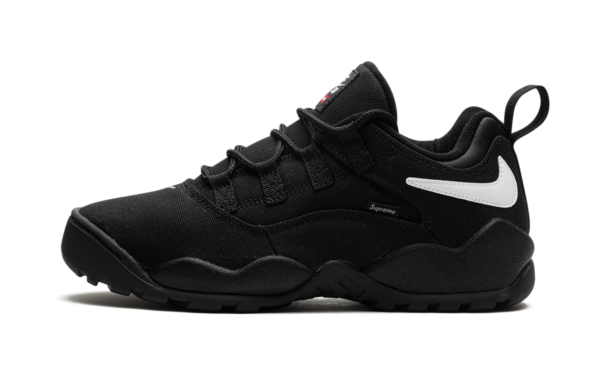 Overkicks - Nike SB Darwin Low Supreme Black (FQ3000-001) - vista lateral