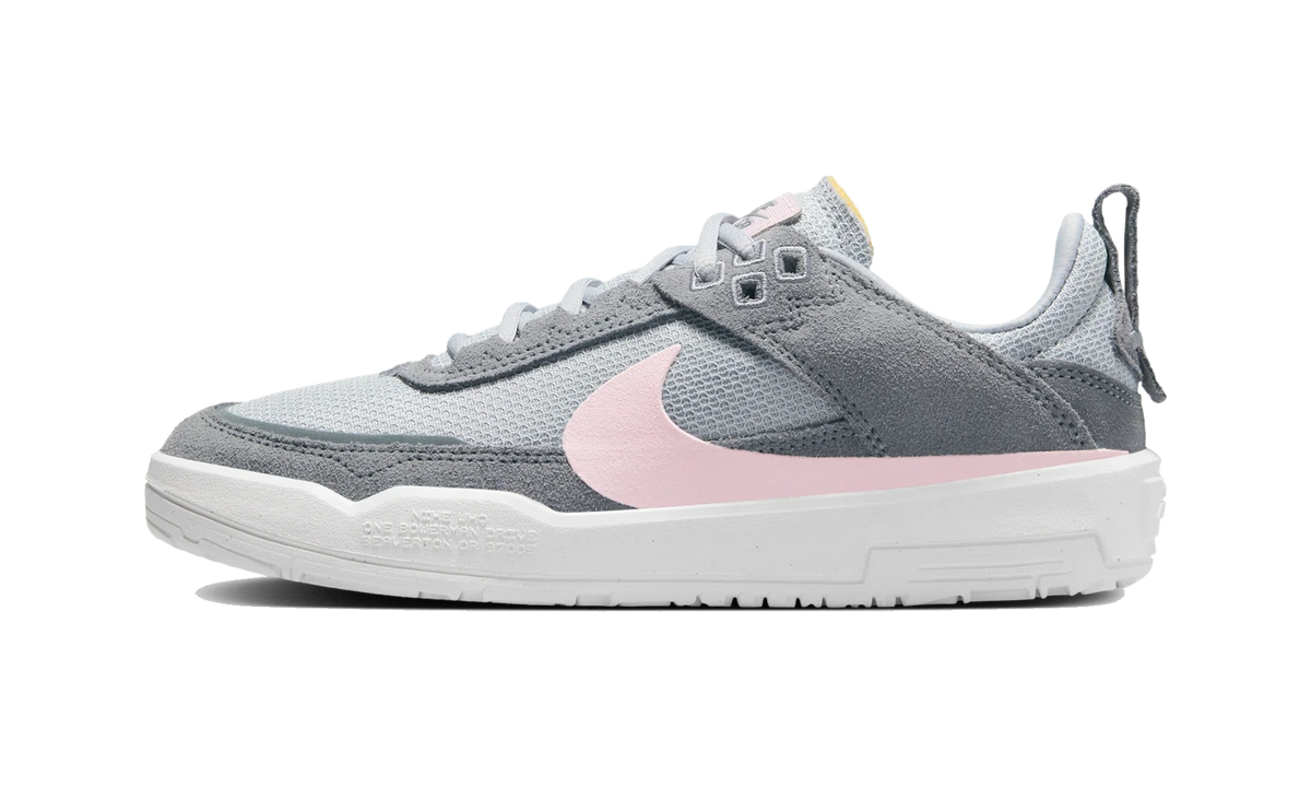 Overkicks - Nike SB Day One Cool Grey Wolf Grey Pure Platinum Pink Foam (GS) (FN4210-003) - vista lateral