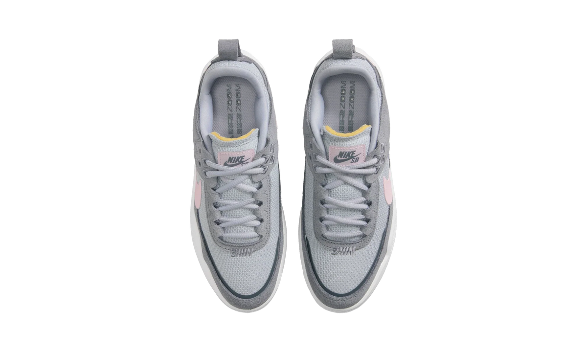 Overkicks - Nike SB Day One Cool Grey Wolf Grey Pure Platinum Pink Foam (GS) (FN4210-003) - imagen 5