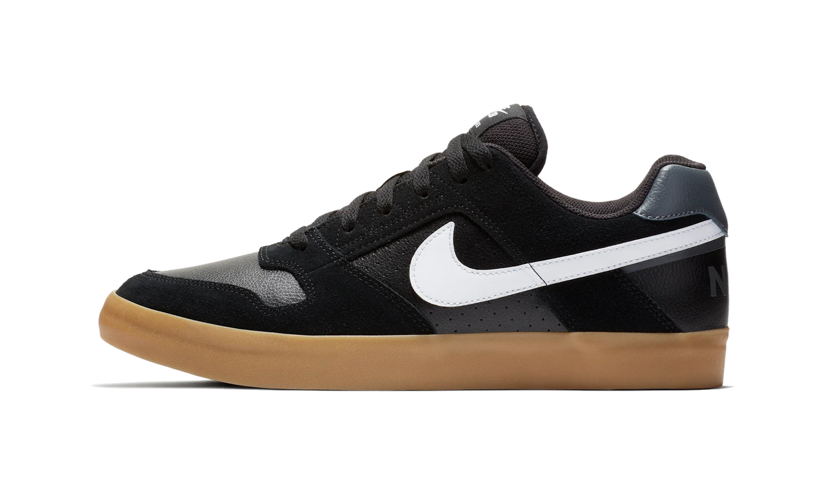 Overkicks - Nike SB Delta Force Vulc Black Gum (942237-005) - vista lateral