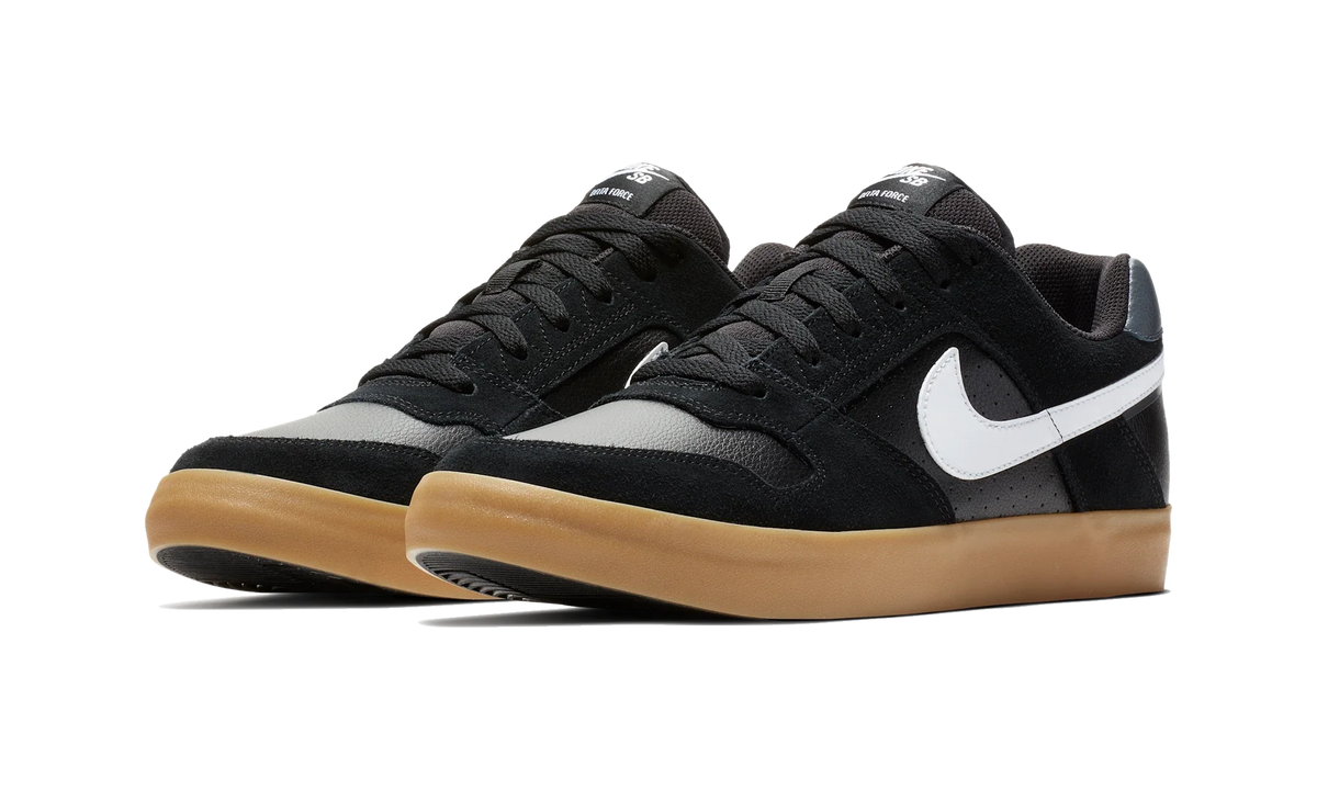 Overkicks - Nike SB Delta Force Vulc Black Gum (942237-005) - vista trasera
