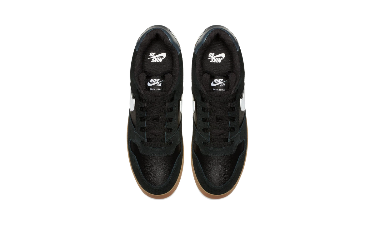 Overkicks - Nike SB Delta Force Vulc Black Gum (942237-005) - vista superior