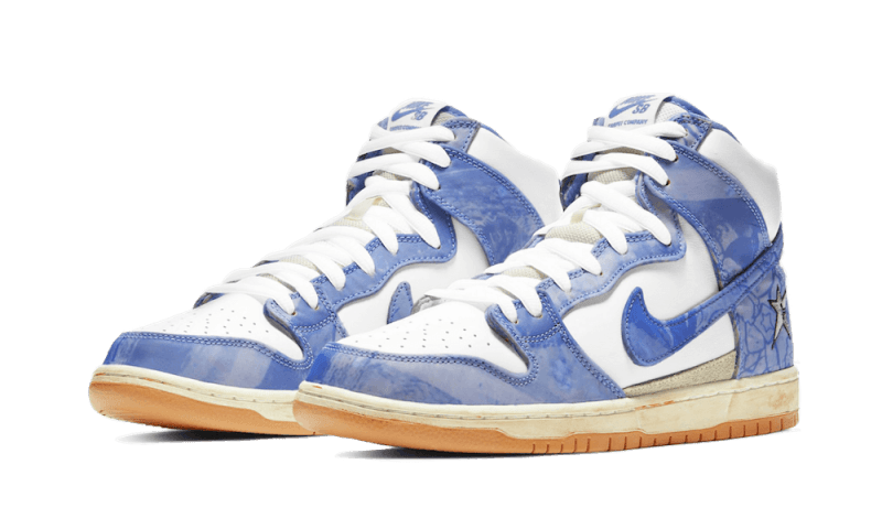 Overkicks - Nike SB Dunk High Carpet Company (CV1677-100) - vista trasera