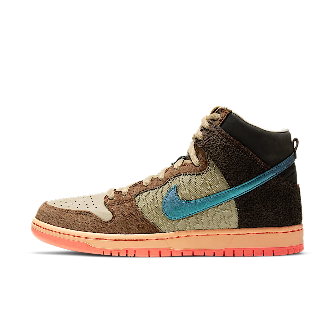 Overkicks - Nike SB Dunk High Concepts Turdunken (DC6887-200) - vista lateral