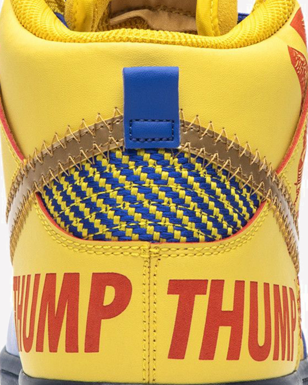 Overkicks - Nike SB Dunk High Finnigan Mooney 15th Anniversary Doernbecher (2019) (579603-740) - detalle lateral interior