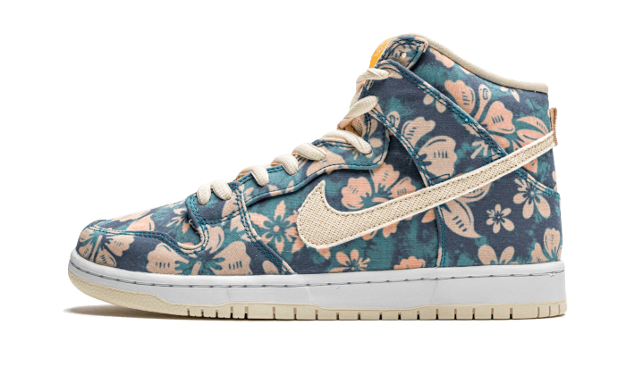 Overkicks - Nike SB Dunk High Hawaii (CZ2232-300) - vista lateral