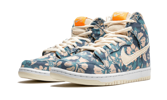 Overkicks - Nike SB Dunk High Hawaii (CZ2232-300) - vista trasera