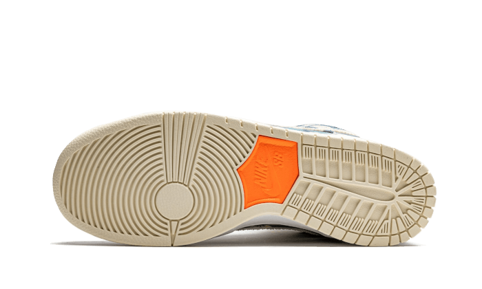 Overkicks - Nike SB Dunk High Hawaii (CZ2232-300) - detalle suela