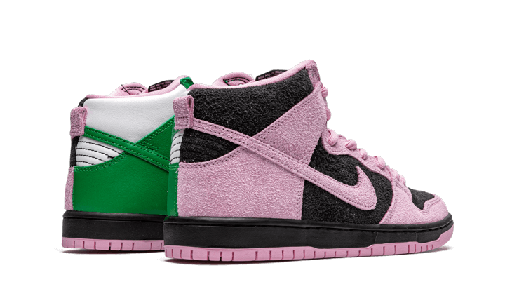 Overkicks - Nike SB Dunk High Invert Celtics (CU7349-001) - detalle suela