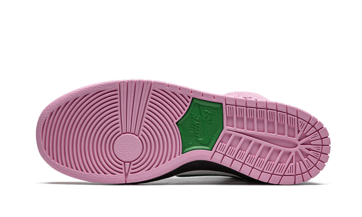 Overkicks - Nike SB Dunk High Invert Celtics (CU7349-001) - vista superior