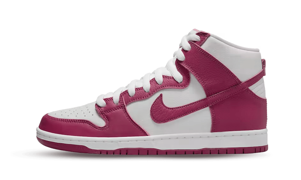 Overkicks - Nike SB Dunk High Orange Label Sweet Beet (DQ4485-600) - vista lateral