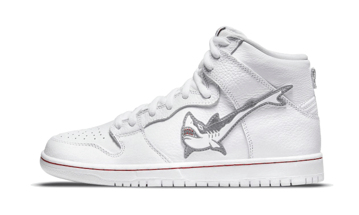 Overkicks - Nike SB Dunk High Oski Great White (DC8908-105) - vista lateral
