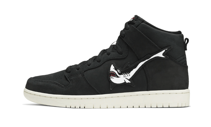 Overkicks - Nike SB Dunk High Oski Shark (CI2692-001) - vista lateral