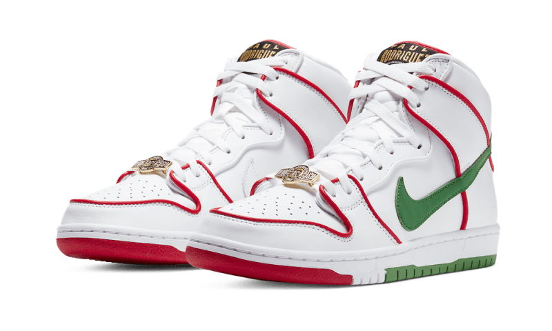 Overkicks - Nike SB Dunk High Paul Rodriguez Mexico (CT6680-100) - vista trasera