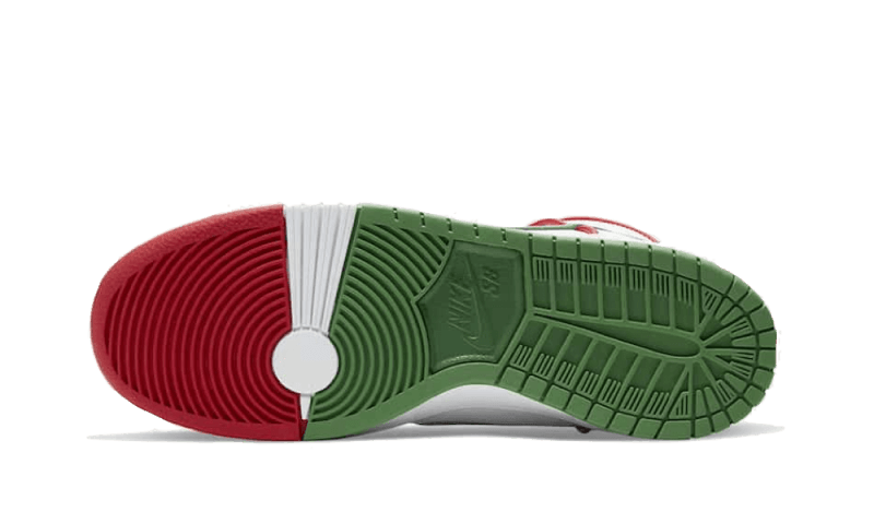 Overkicks - Nike SB Dunk High Paul Rodriguez Mexico (CT6680-100) - detalle suela