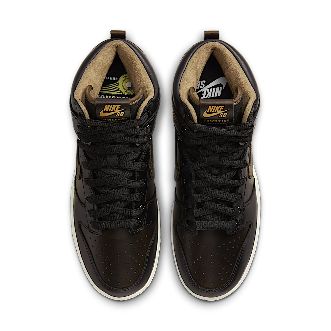 Overkicks - Nike SB Dunk High Pawnshop Skate Co. Old Soul (FJ0445-001) - par completo