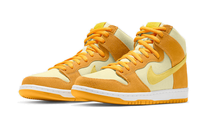 Overkicks - Nike SB Dunk High Pineapple (DM0808-700) - vista trasera