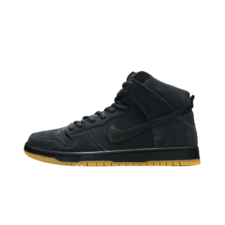 Overkicks - Nike SB Dunk High Pro Orange Label Smoke Grey (CV1727-001) - vista lateral