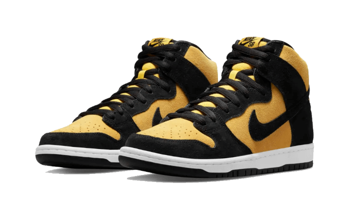 Overkicks - Nike SB Dunk High Pro Reverse Goldenrod (DB1640-001) - vista trasera
