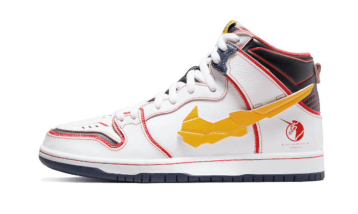 Overkicks - Nike SB Dunk High RX-0 Unicorn Gundam (DH7717-100) - vista lateral