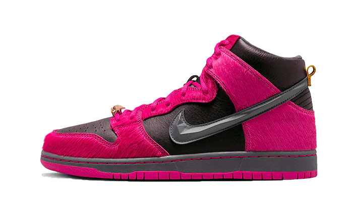 Overkicks - Nike SB Dunk High Run The Jewels (DX4356-600) - vista lateral