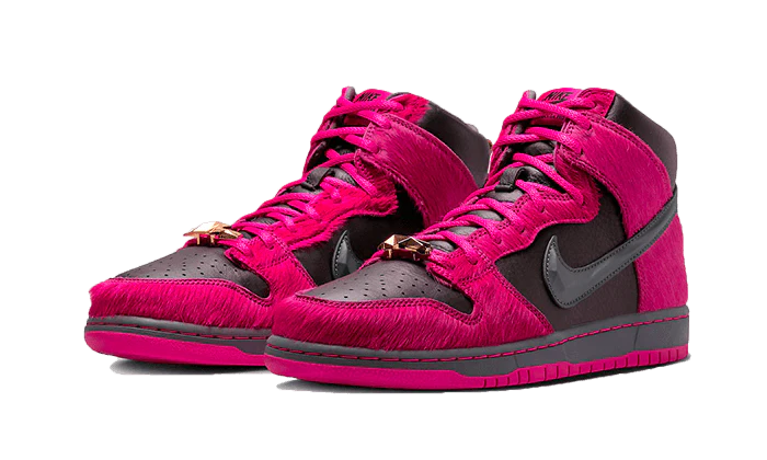 Overkicks - Nike SB Dunk High Run The Jewels (DX4356-600) - vista trasera