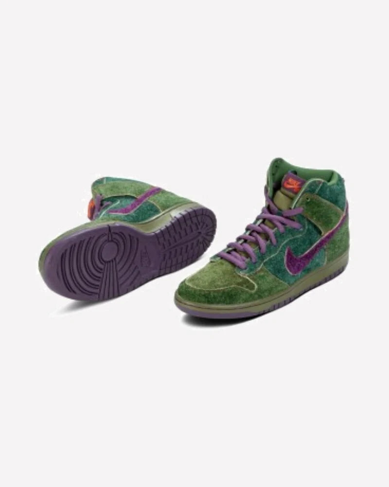 Overkicks - Nike SB Dunk High Skunk 420 (313171-300) - par completo