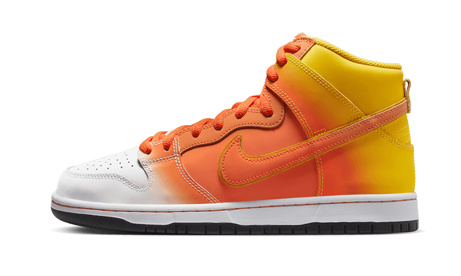 Overkicks - Nike SB Dunk High Sweet Tooth Candy Corn (FN5107-700) - vista lateral