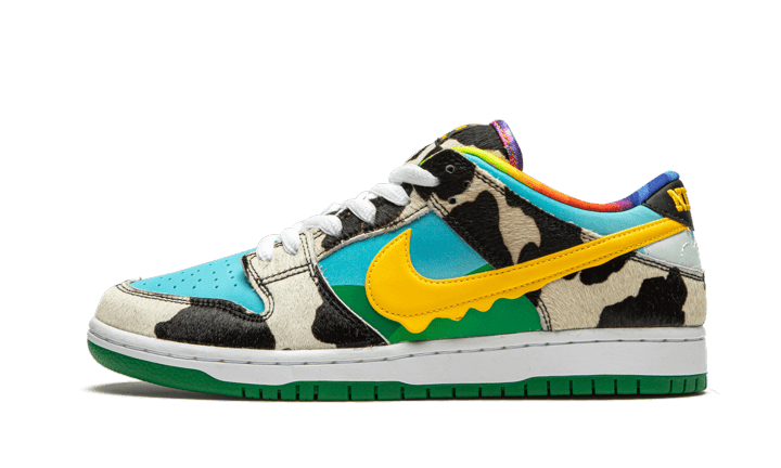 Overkicks - Nike SB Dunk Low Ben & Jerrys Chunky Dunky (CU3244-100) - vista lateral