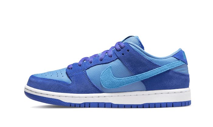 Overkicks - Nike SB Dunk Low Blue Raspberry (DM0807-400) - vista lateral