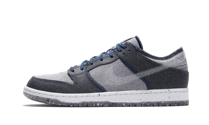 Overkicks - Nike SB Dunk Low Crater (CT2224-001) - vista lateral