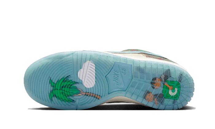 Overkicks - Nike SB Dunk Low Crenshaw Skate Club (FN4193-100) - par completo