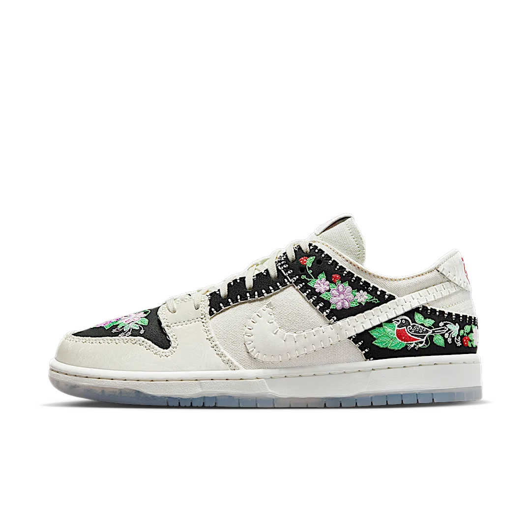 Overkicks - Nike SB Dunk Low Decon N7 Black Sail (FD6951-300) - vista lateral