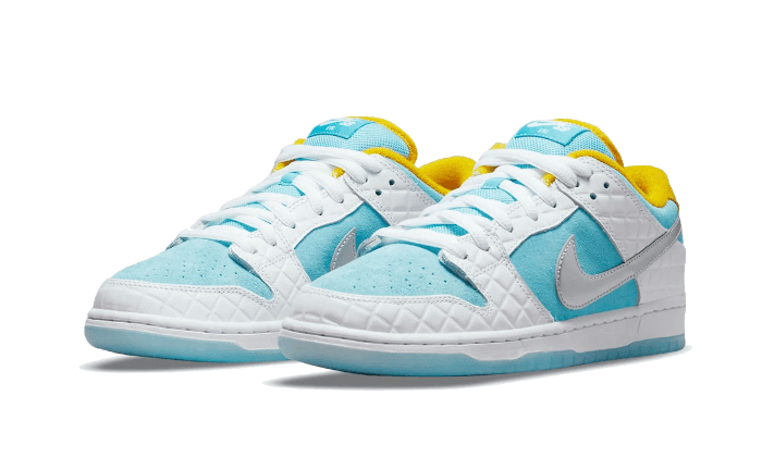 Overkicks - Nike SB Dunk Low FTC Lagoon Pulse (DH7687-400) - vista trasera